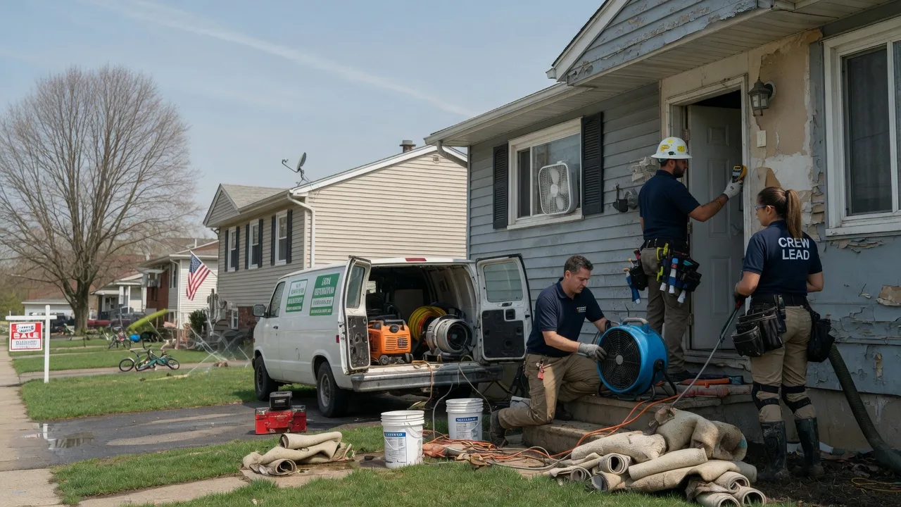 Flood Cleanup in Sidney Center, NY near me